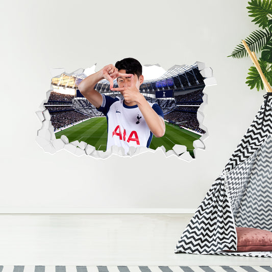 Tottenham Hotspur FC - Son Heung-min 24-25 Broken Wall Sticker