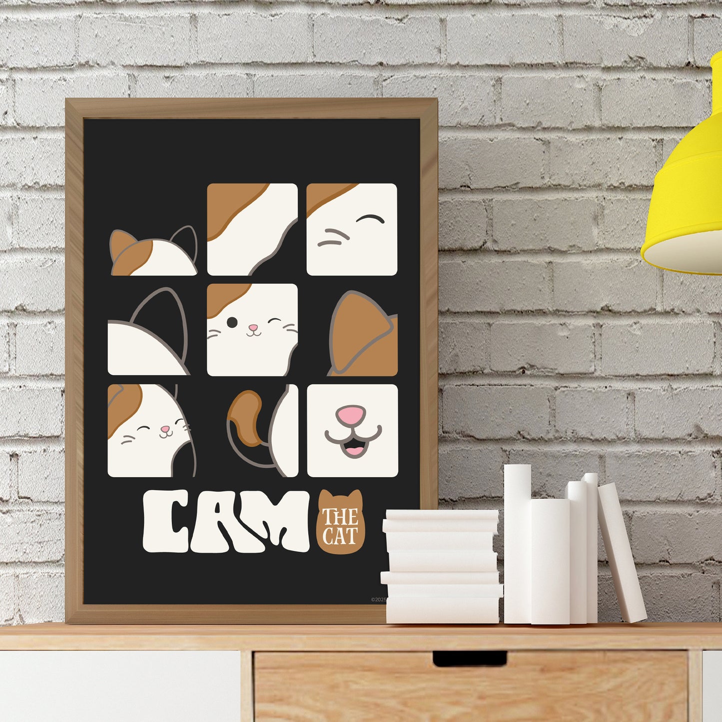 Squishmallows Print - Cam The Cat Close Ups Poster Wall Art