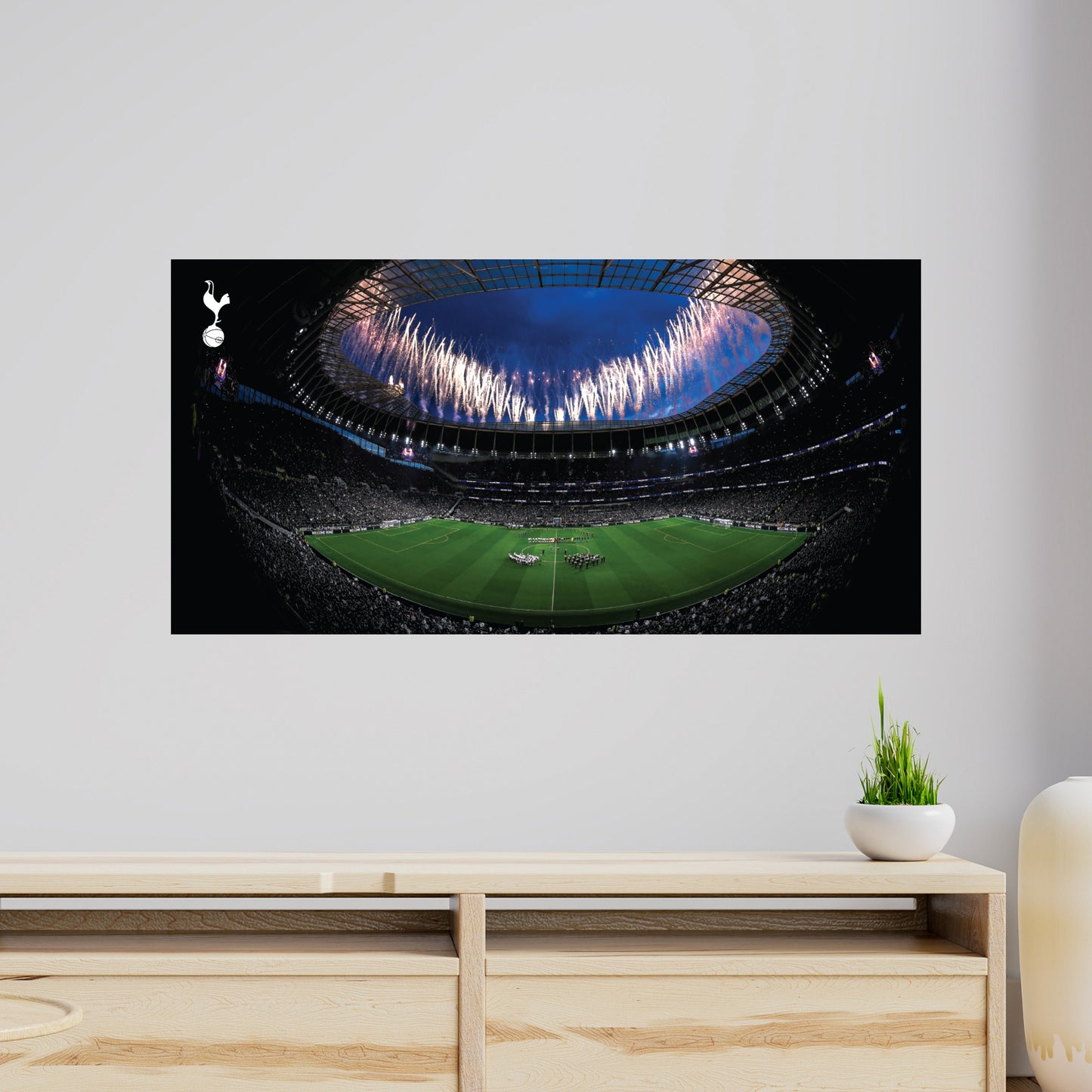 Tottenham Hotspur Football Club - Stadium Mural (Inside Fireworks)