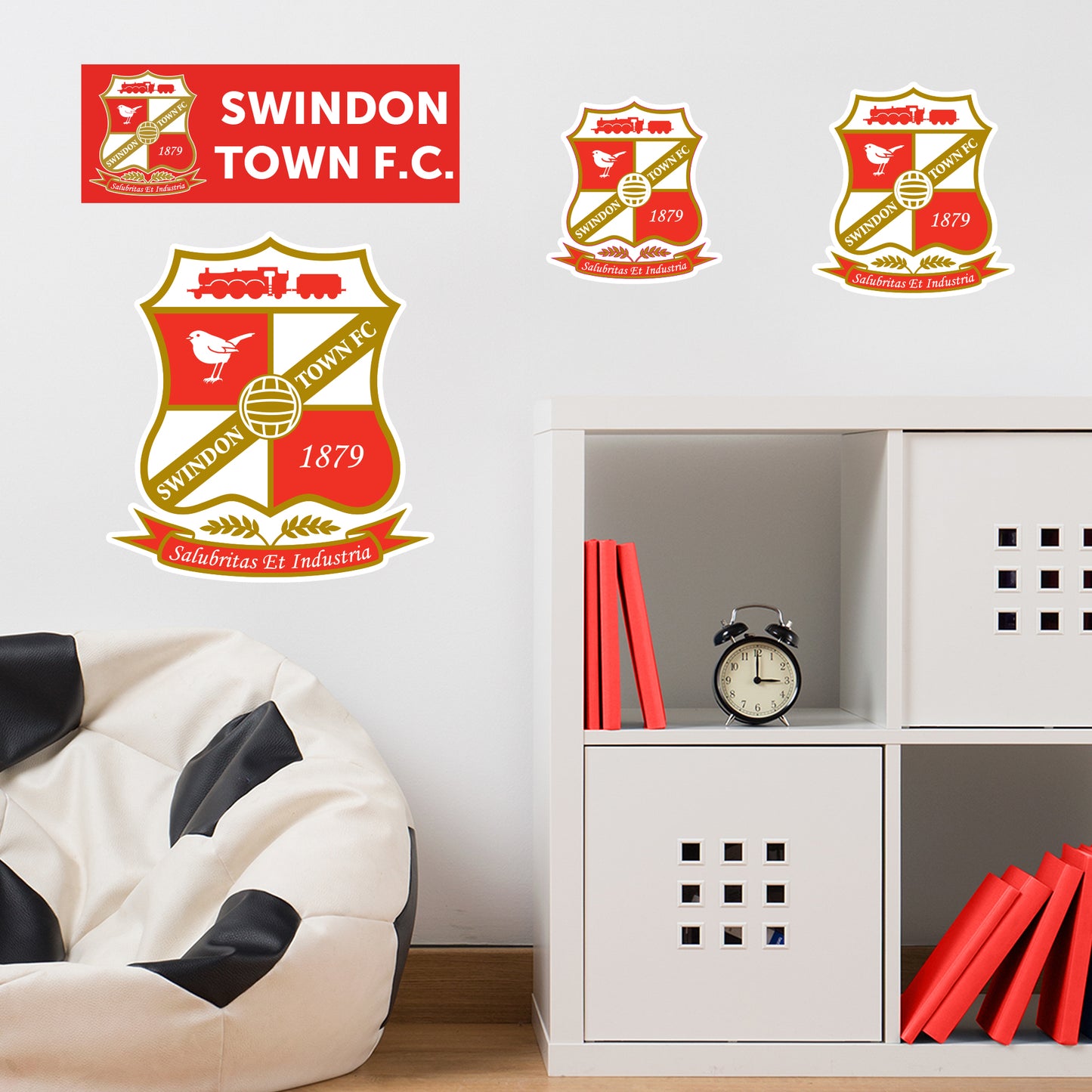 Swindon Town Football Club - Decal Sticker Set