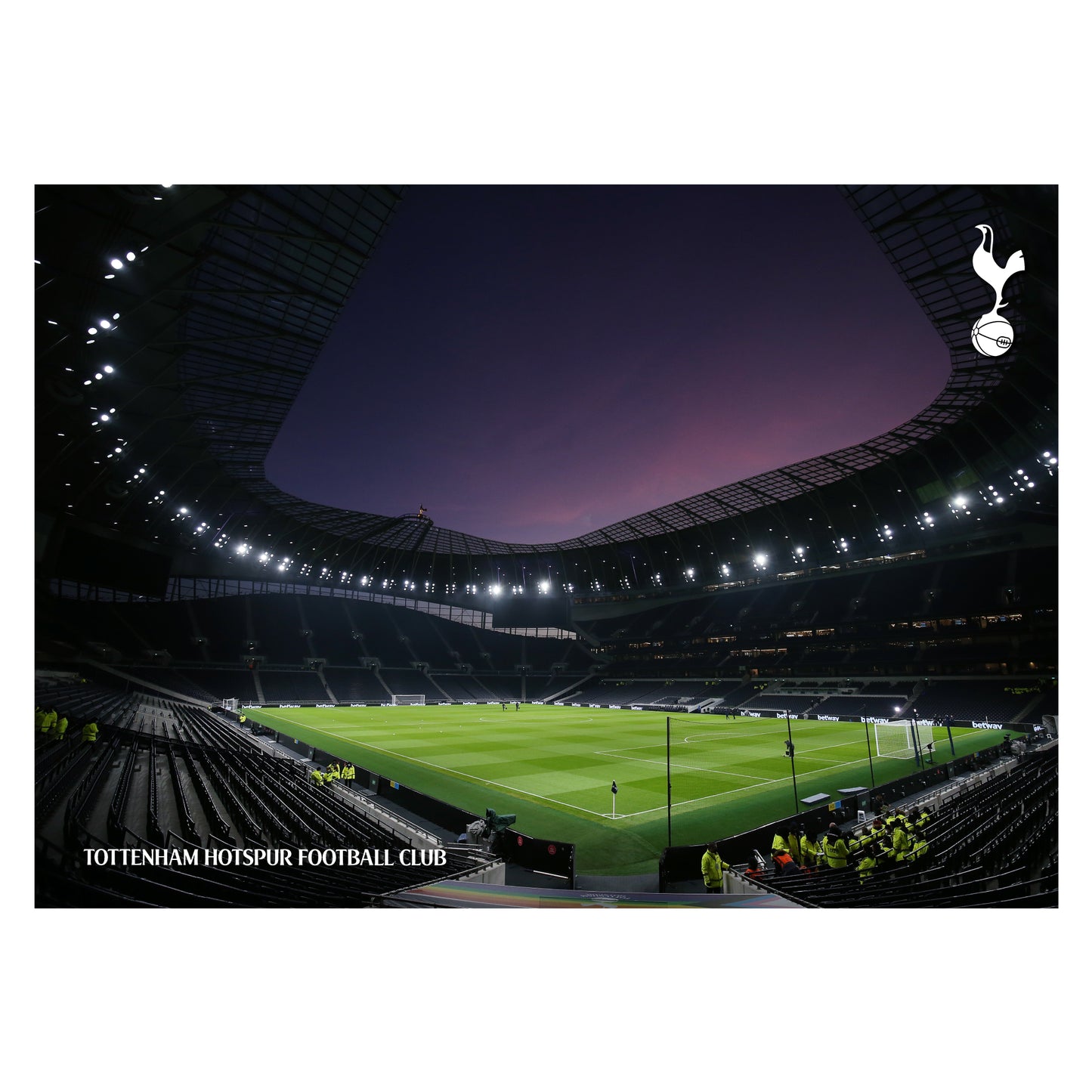Tottenham Hotspur Print - Empty Stadium Poster Wall Art