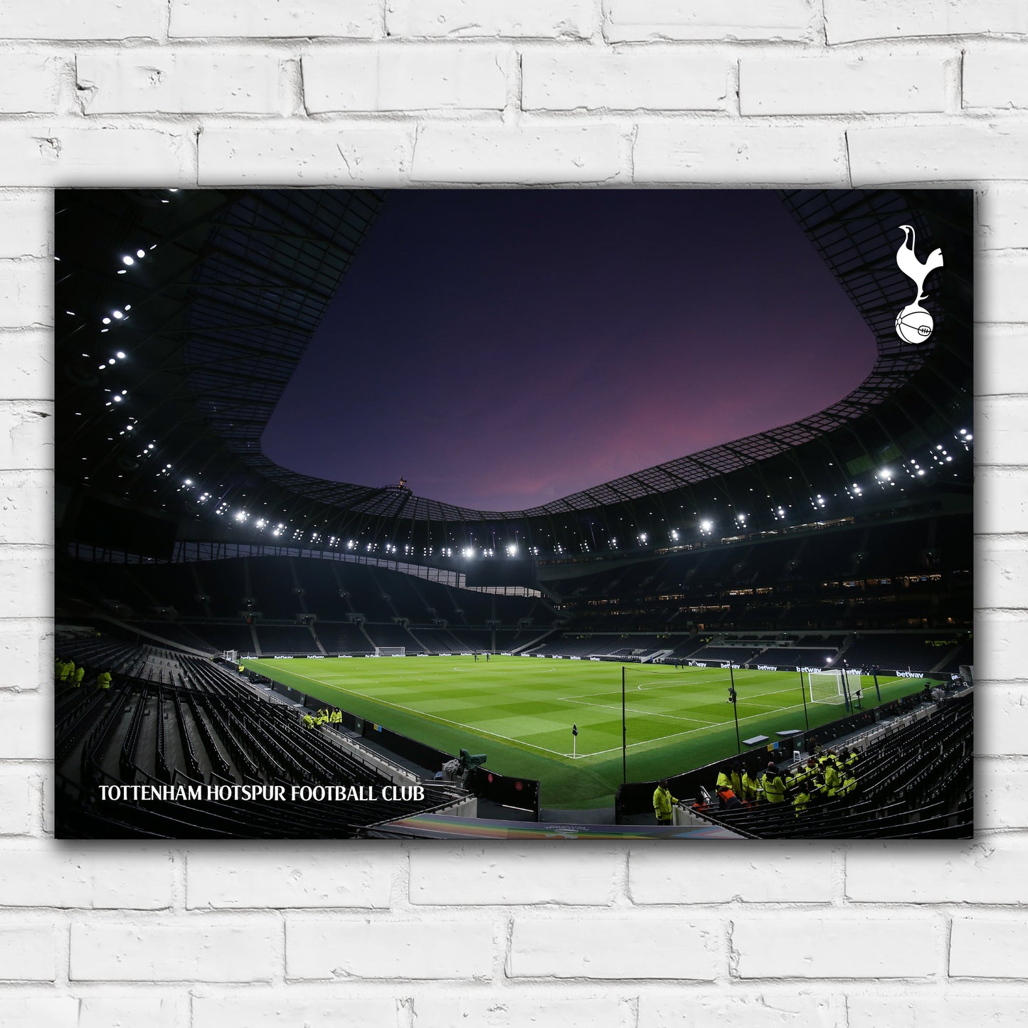 Tottenham Hotspur Print - Empty Stadium Poster Wall Art