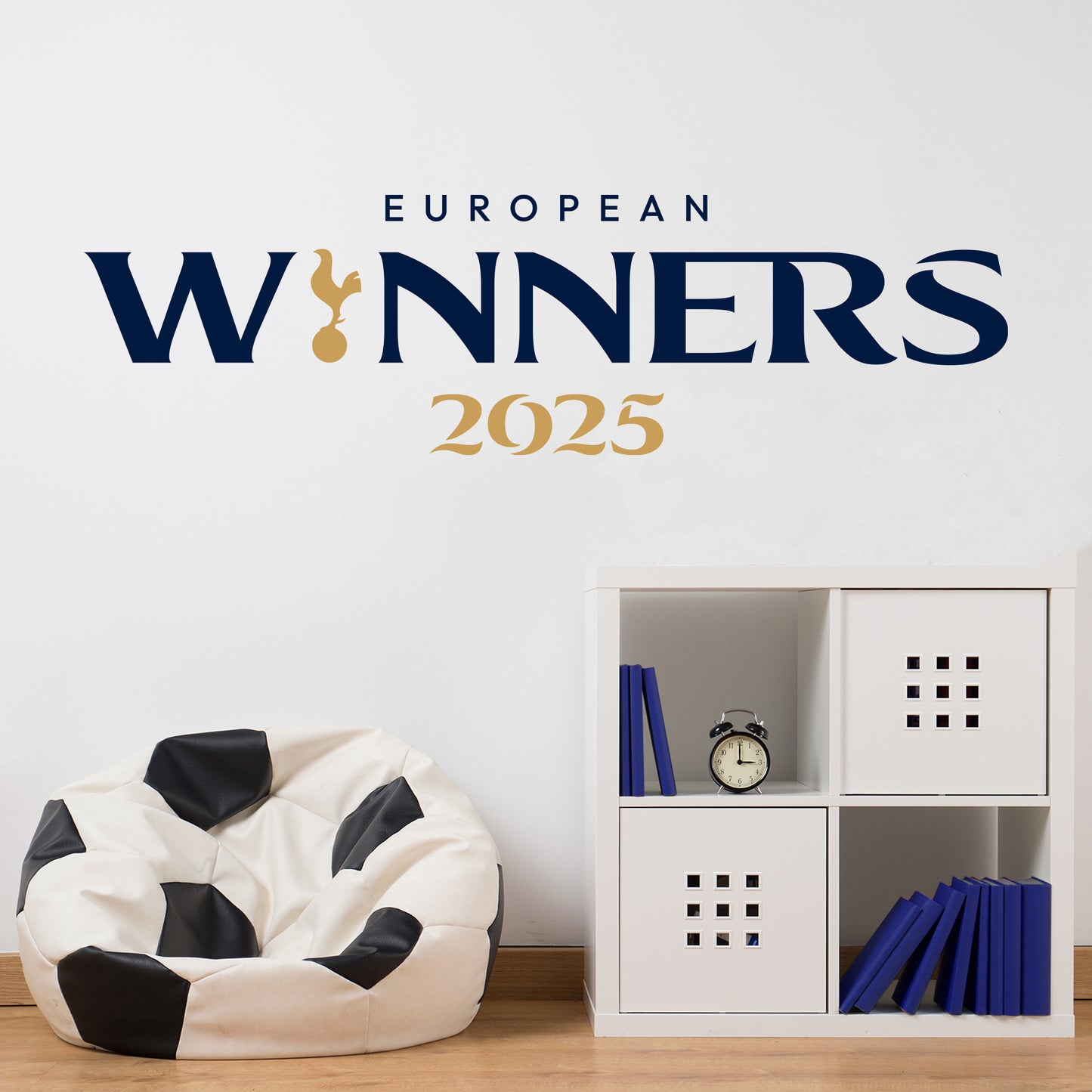 Tottenham Hotspur Wall Sticker - European Winners 2025 Decal