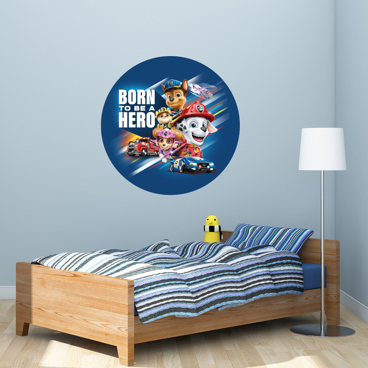 Paw Patrol Movie Born To Be A Hero Wall Sticker