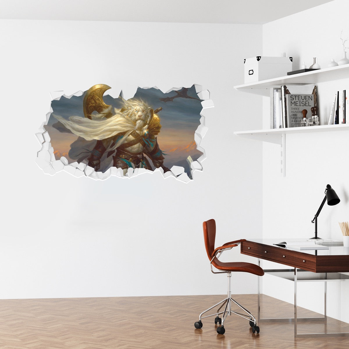 Magic: The Gathering Ajani Broken Wall Sticker