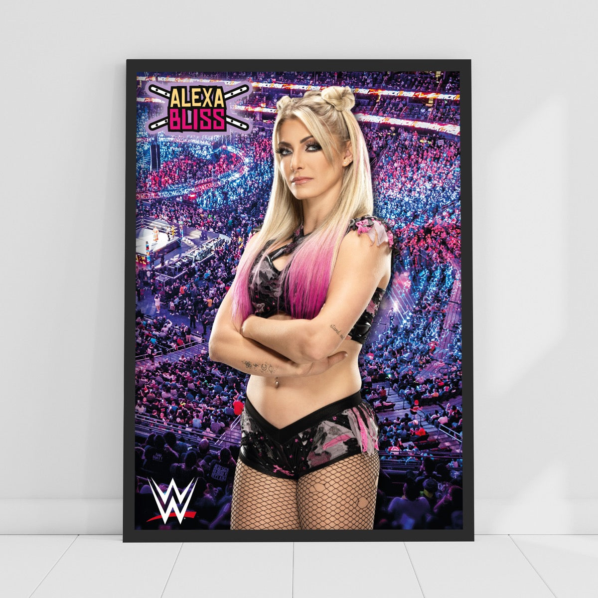 WWE Print - Alexa Bliss Crowd Poster