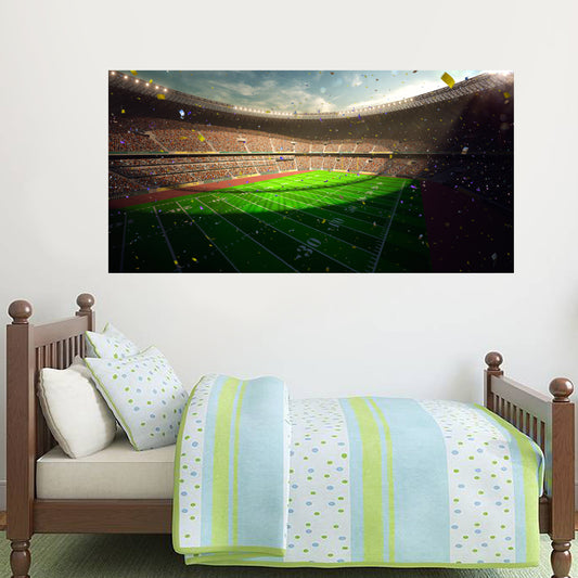 American Football Stadium Wall Sticker