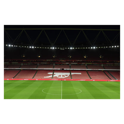 Arsenal FC Stadium Full Wall Mural - Night Time Cannon in Stands