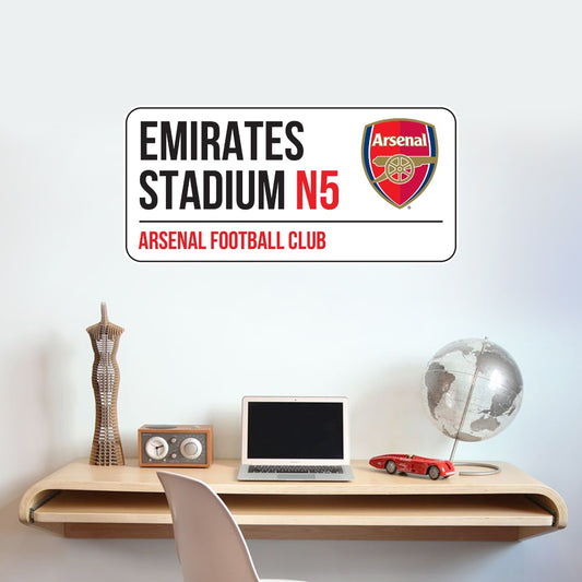 Arsenal Football Club - Street Sign Wall Sticker