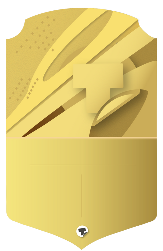 Gold Personalised Stats Card