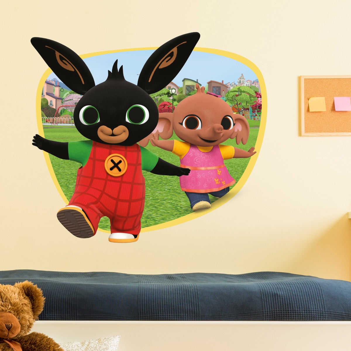 Bing Wall Sticker - Bing and Sula Stepping Out Wall Decal