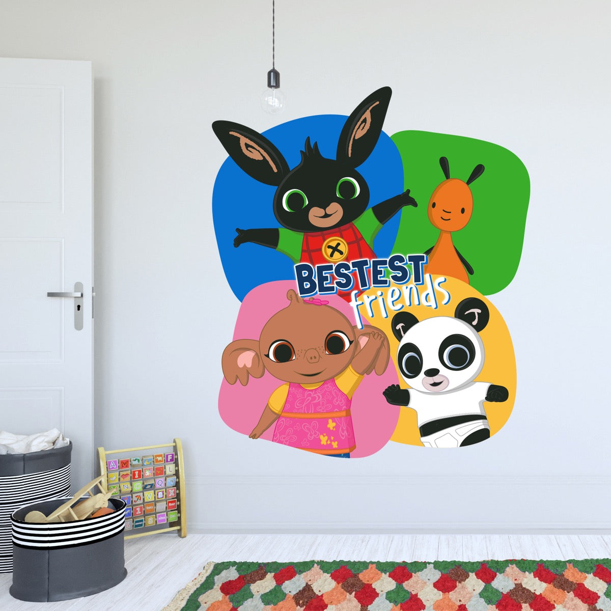 Bing Wall Sticker - Bestest Friends Wall Decal