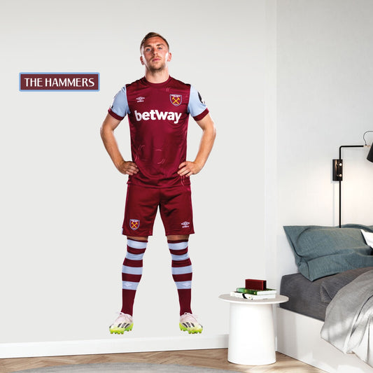 West Ham United Football Club - Bowen 23/24 Player Wall Sticker + Hammers Decals