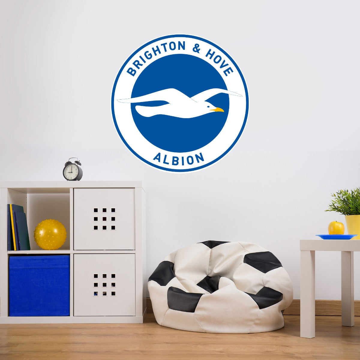 Brighton and Hove Albion FC Crest Wall Sticker
