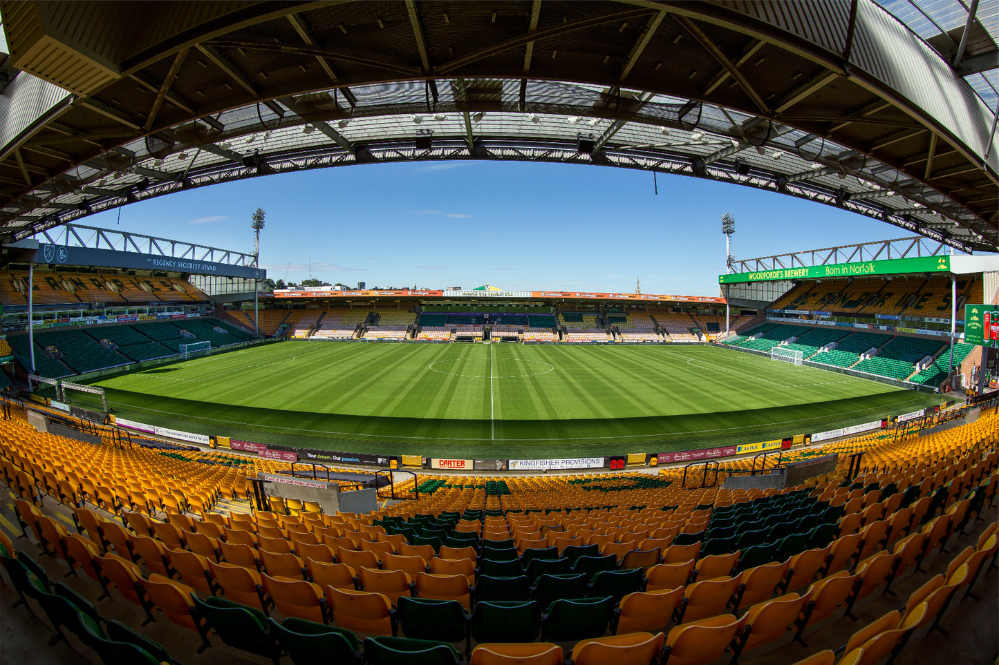 Norwich City Football ClubCarrow Road Full Wall Mural