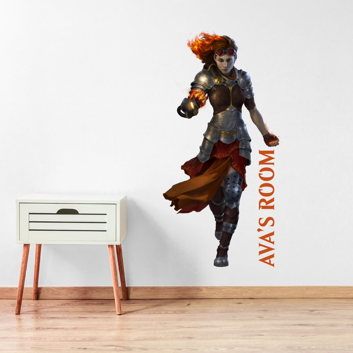 Magic: The Gathering Chandra Personalised Wall Sticker