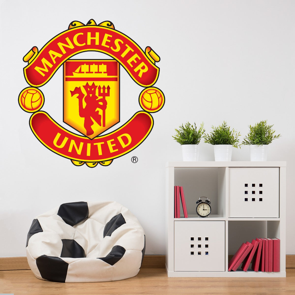 Manchester United F.C. Crest Wall Sticker