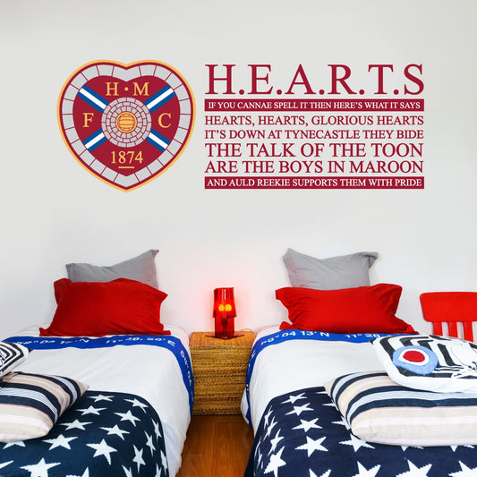 Hearts Crest Song