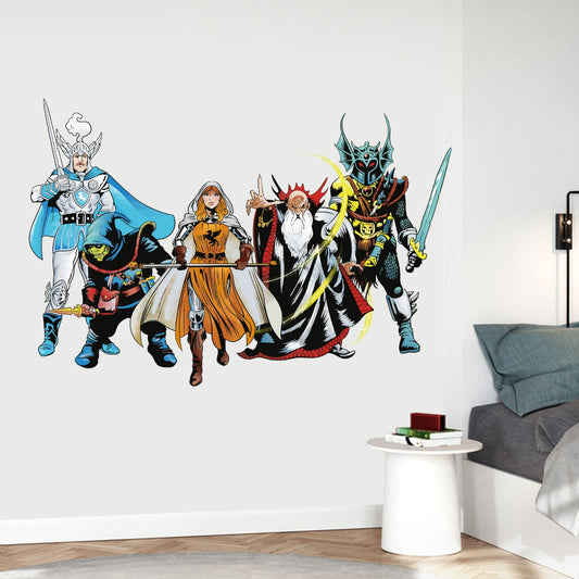 Dungeons & Dragons - Action Figure Group Wall Sticker