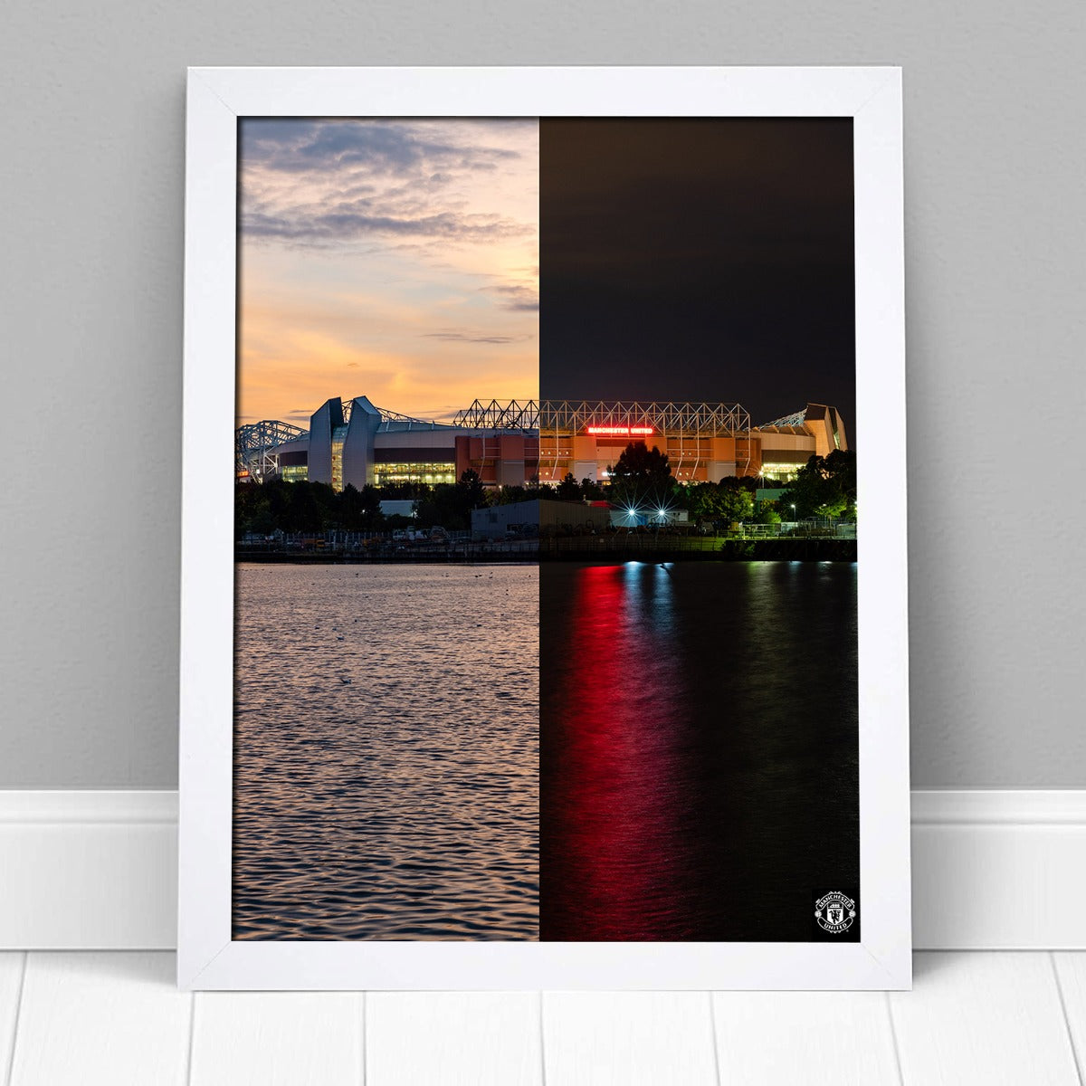 Manchester United Print - Day & Night