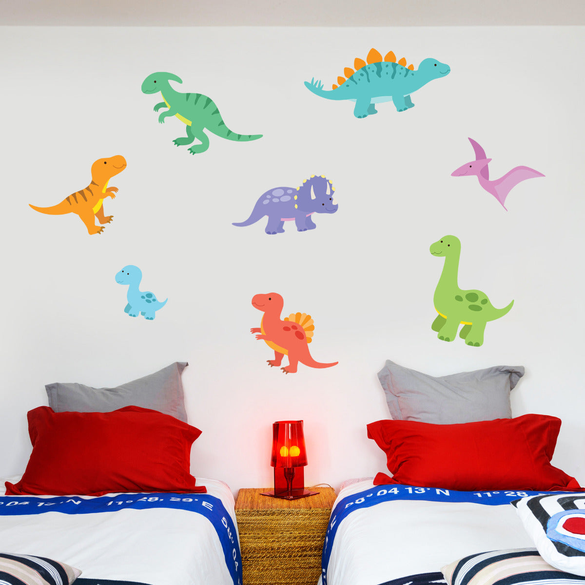 Dinosaur Wall Stickers Baby Dino
