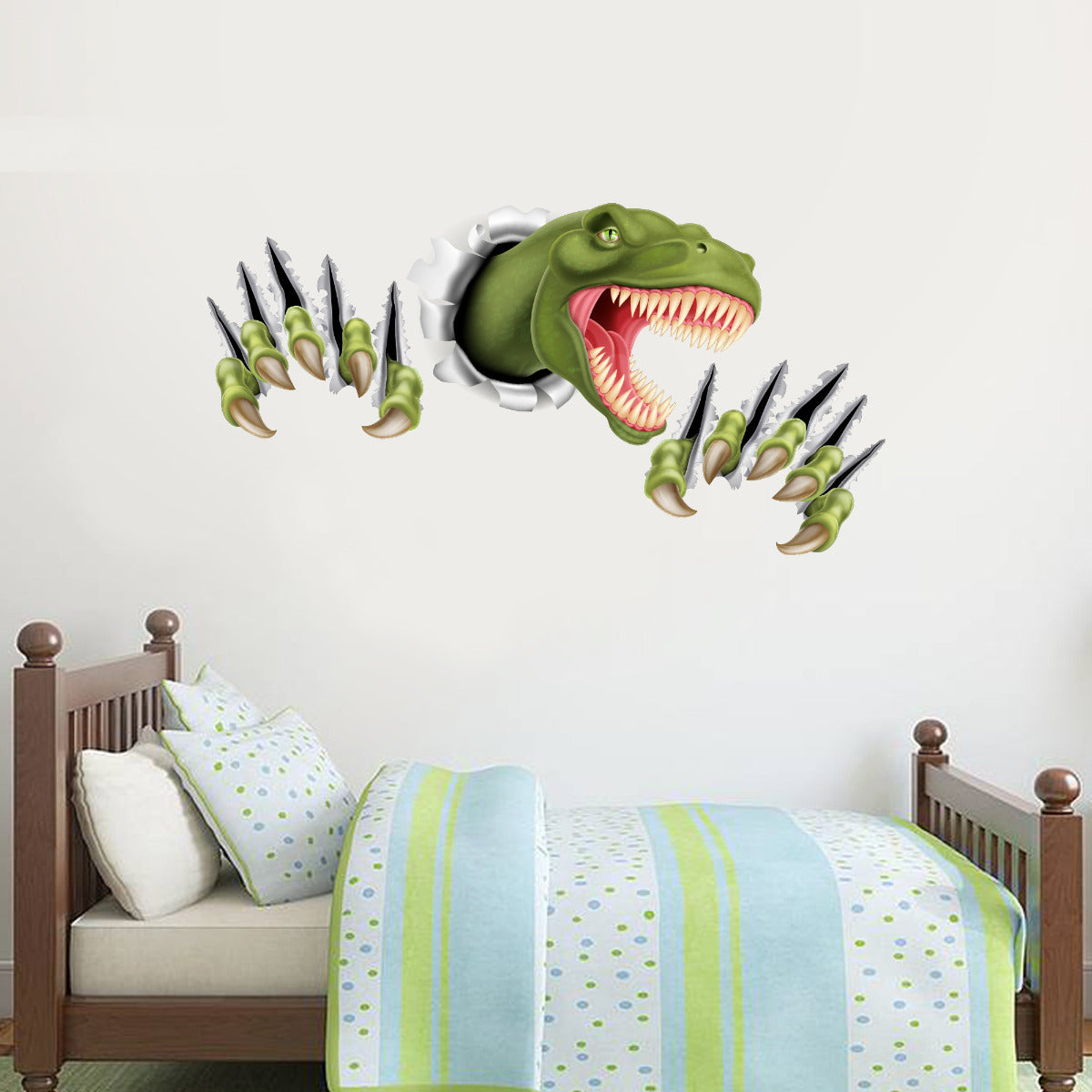Dinosaur Wall Sticker Ripped Claws