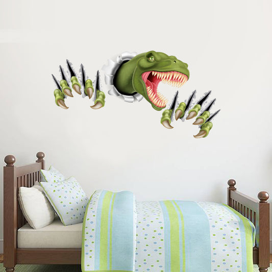Dinosaur Wall Sticker Ripped Claws