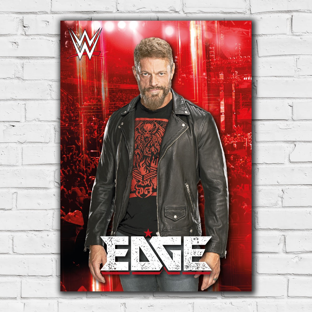 WWE Print - Edge Crowd Poster
