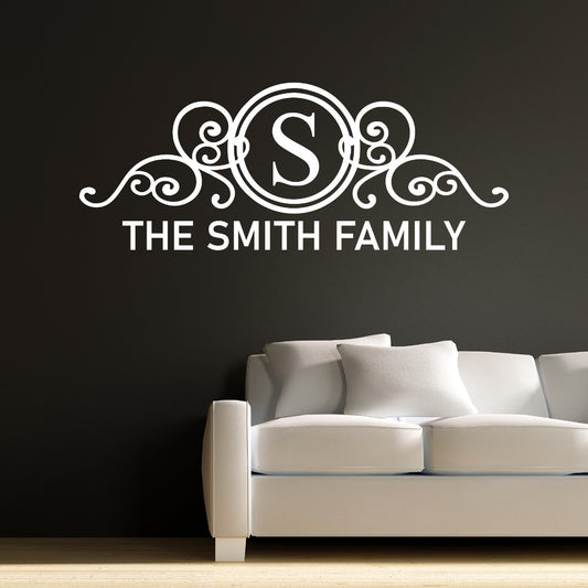Family Name Wall Sticker