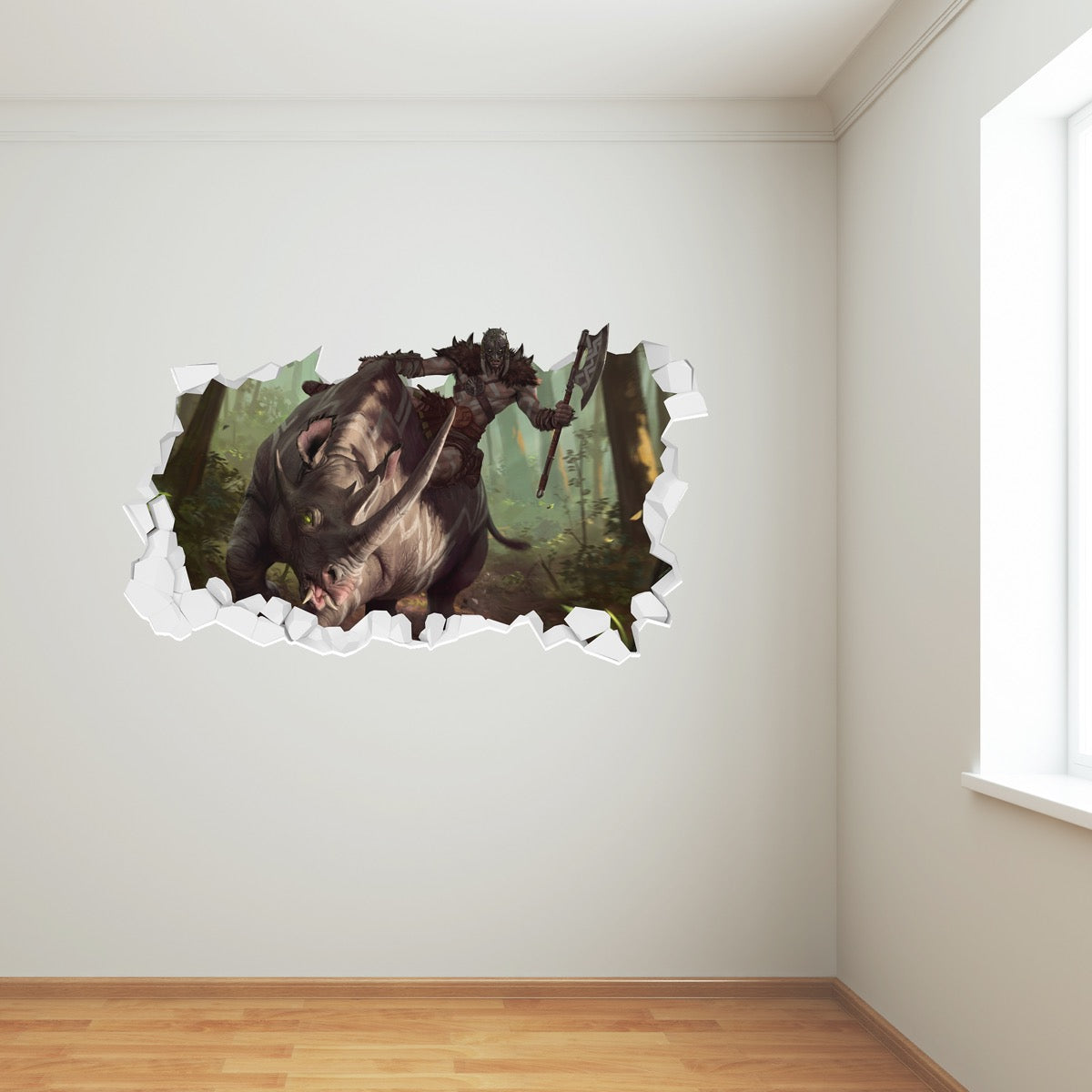 Magic: The Gathering Garruk Broken Wall Sticker