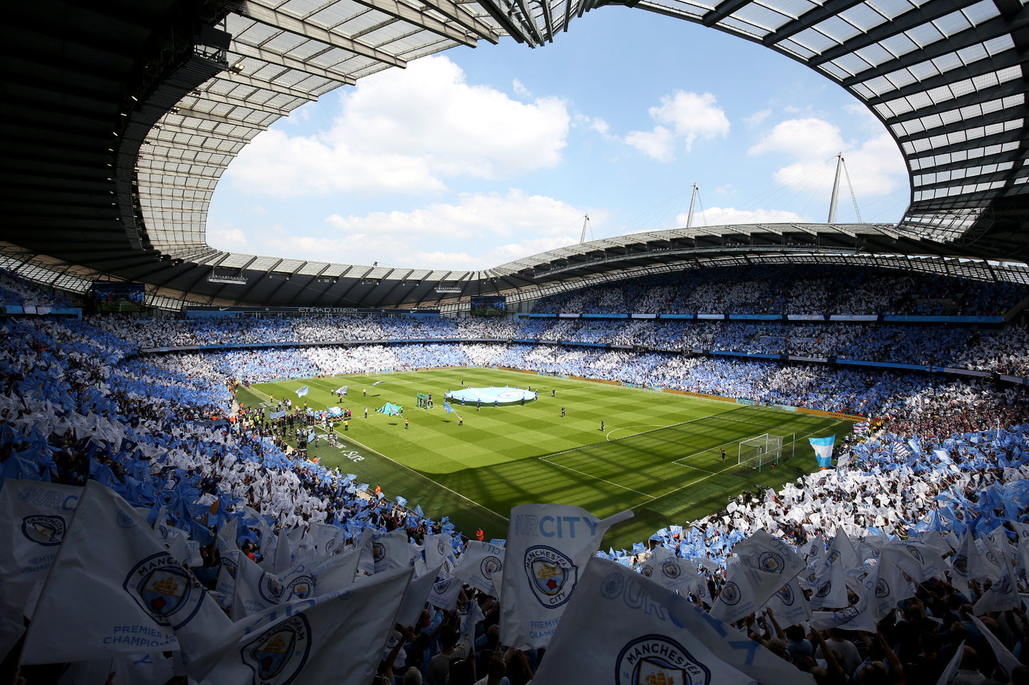 Manchester City FC - Etihad Stadium Full Wall Mural