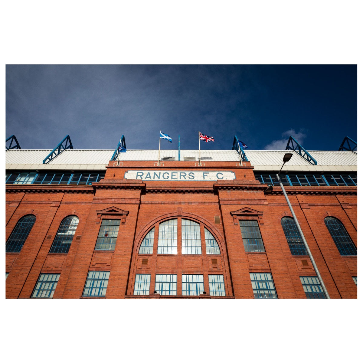 Rangers F.C - Main Stand Flags Stadium Full Wall Mural