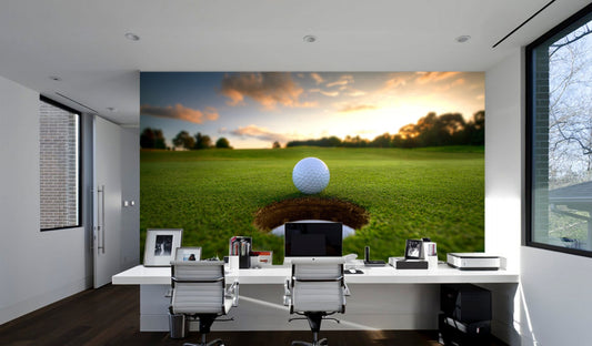 Hole In One Full Wall Mural