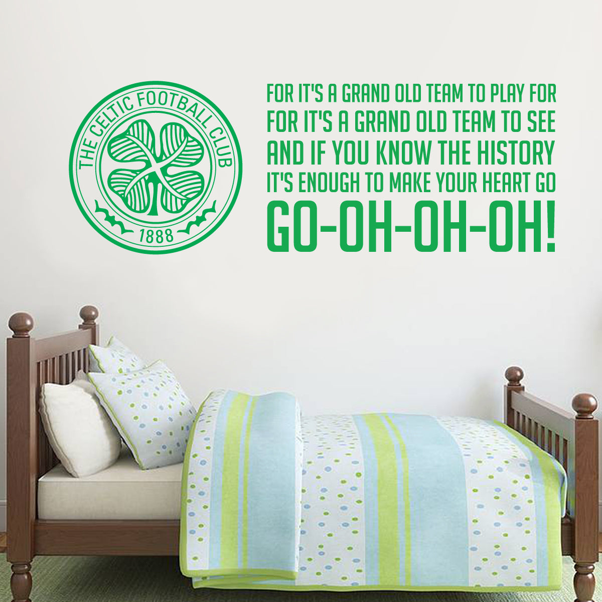 Celtic Crest Grand Old Team Song