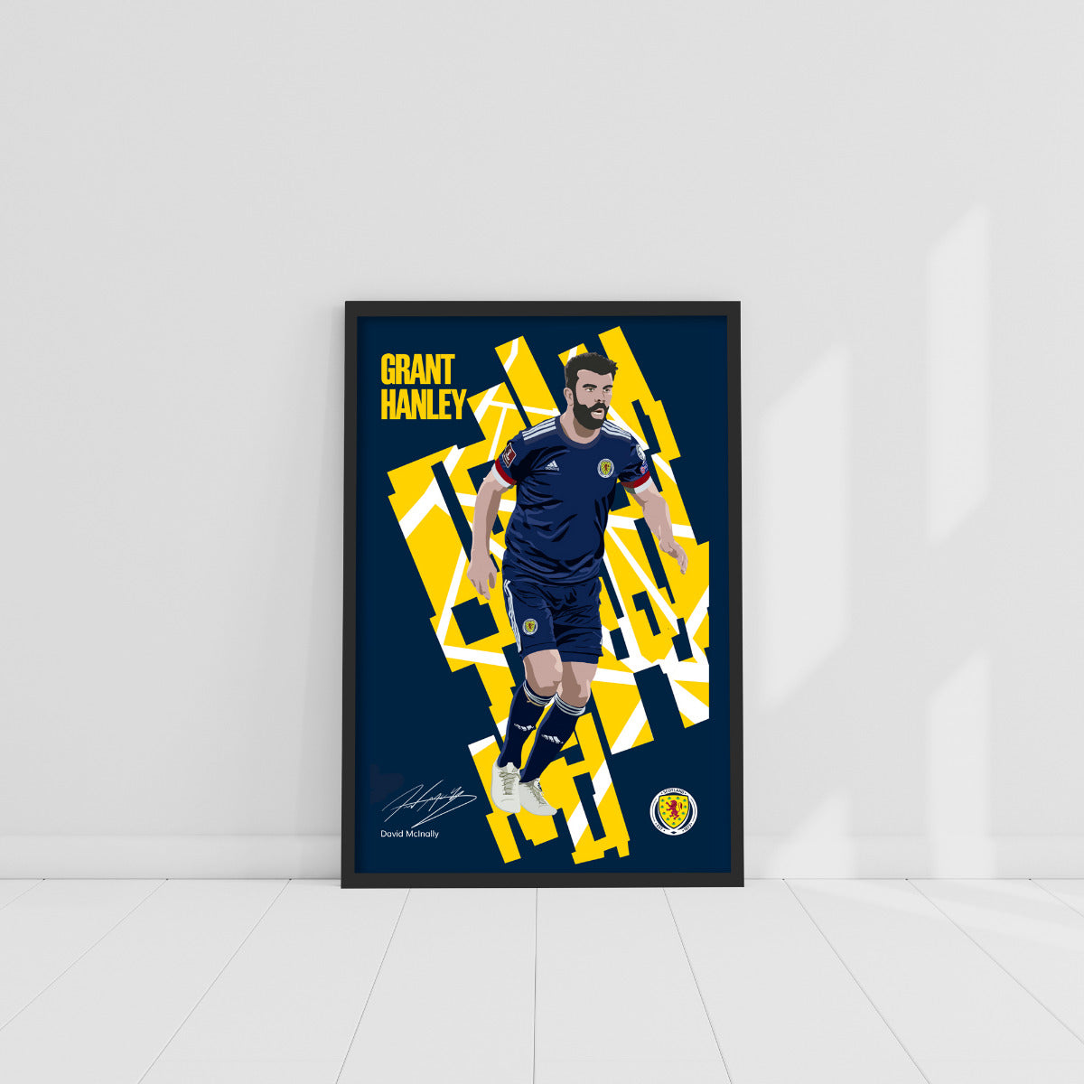 Scotland National Team - Grant Hanley Print