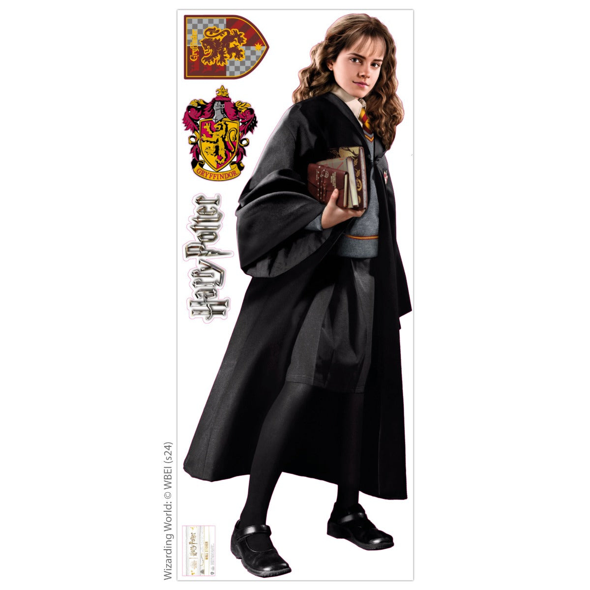 HARRY POTTER Wall Sticker - Hermione Granger 2nd Year Cut Out Wall Decal Wizarding World Art