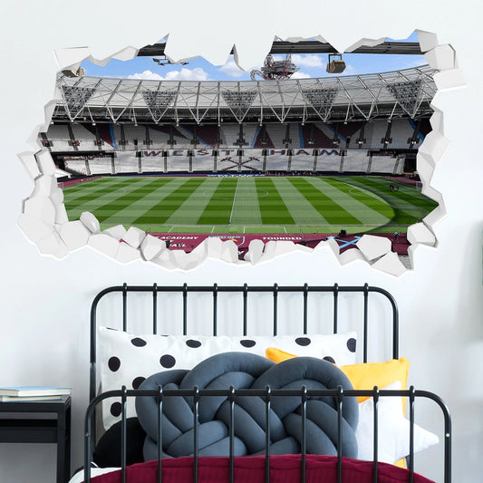 West Ham United Wall Sticker - Before Match Broken Wall Sticker Football Art
