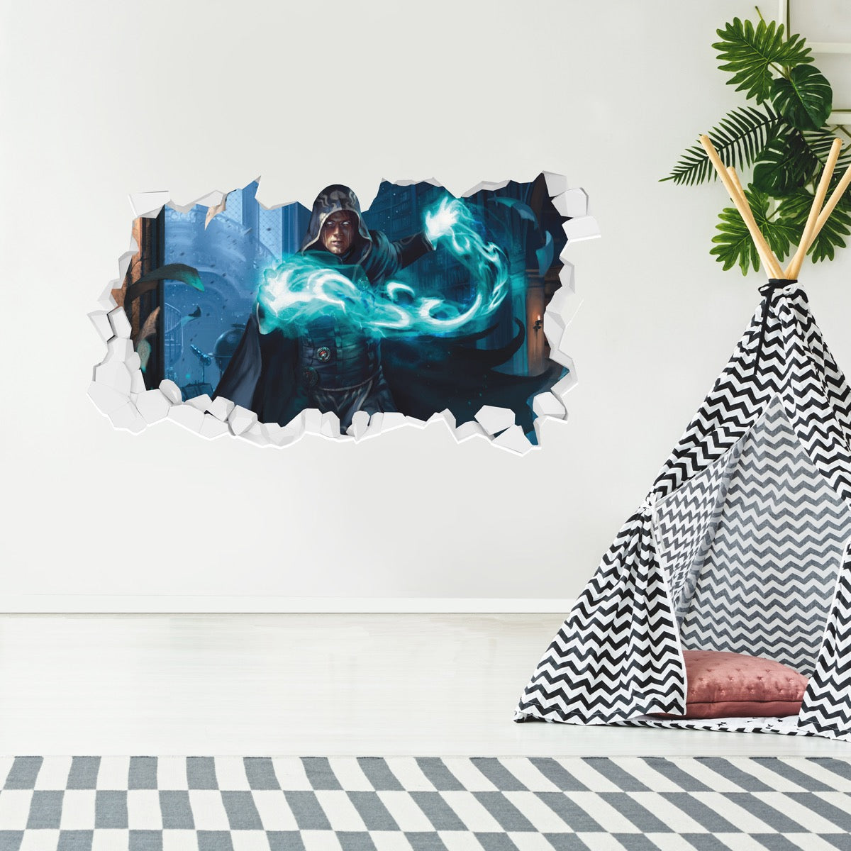 Magic: The Gathering Jace Broken Wall Sticker