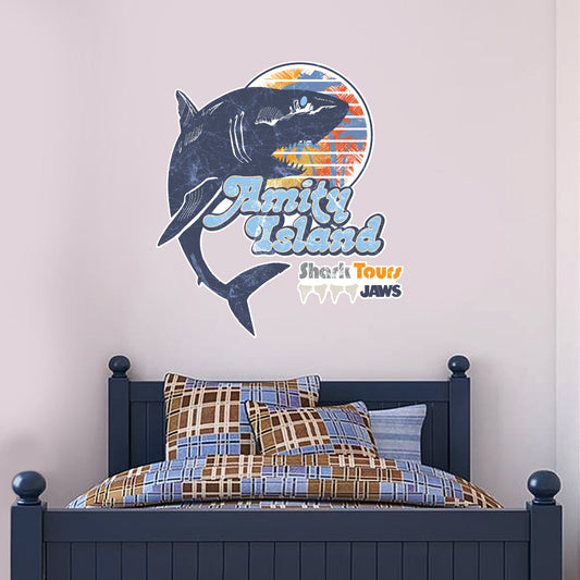 Jaws Wall Sticker Amity Island