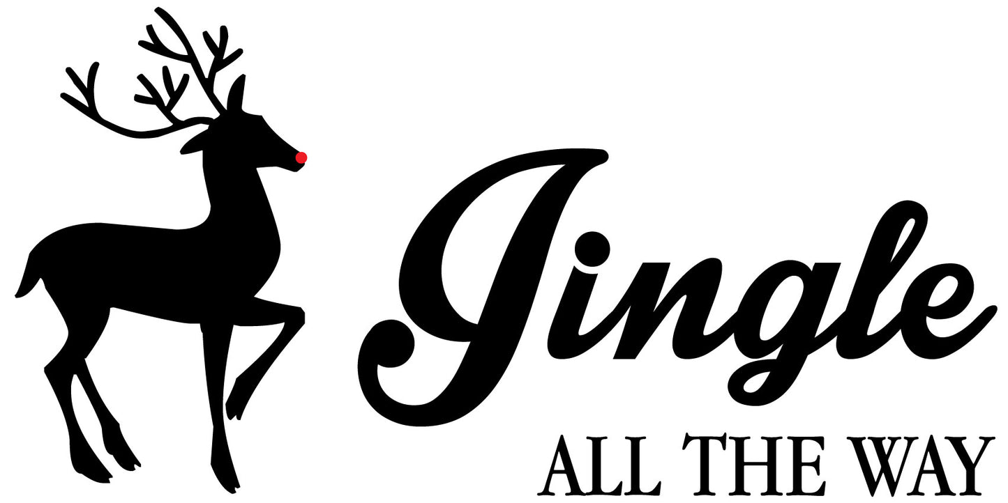 Jingle All The Way Wall Sticker