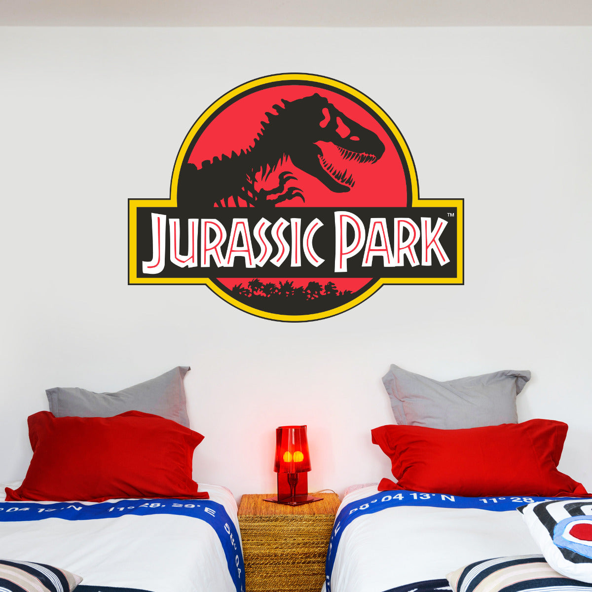 Jurassic Park Logo Wall Sticker