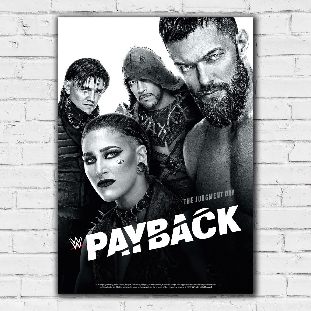 WWE Print - Judgement Day Payback Poster