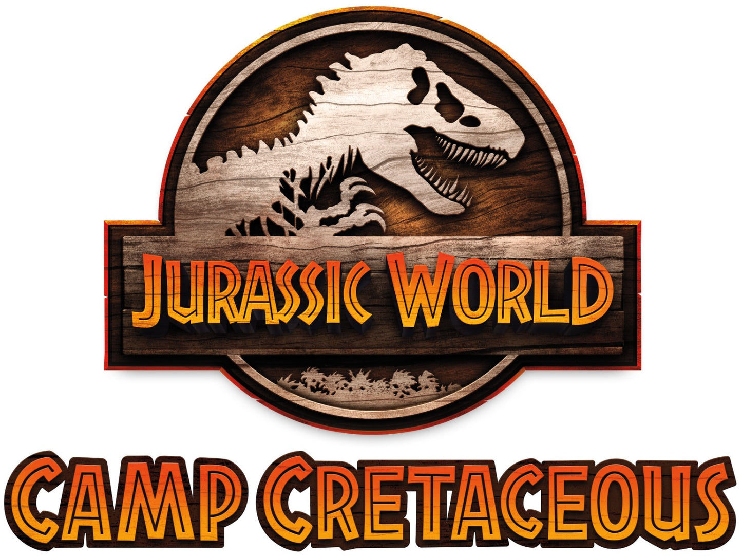 Jurassic World Camp Cretaceous Wall Sticker - Logo