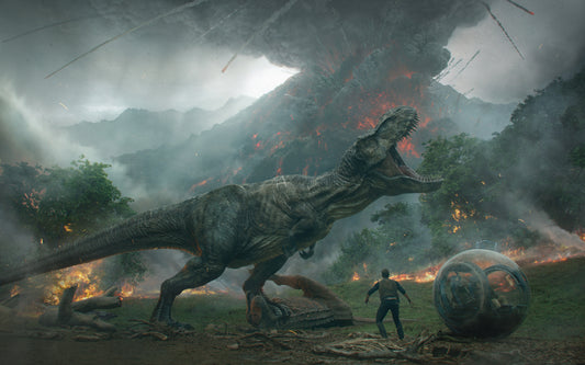 Jurassic World  Fallen Kingdom T-Rex Dinosaur Full Wall Mural