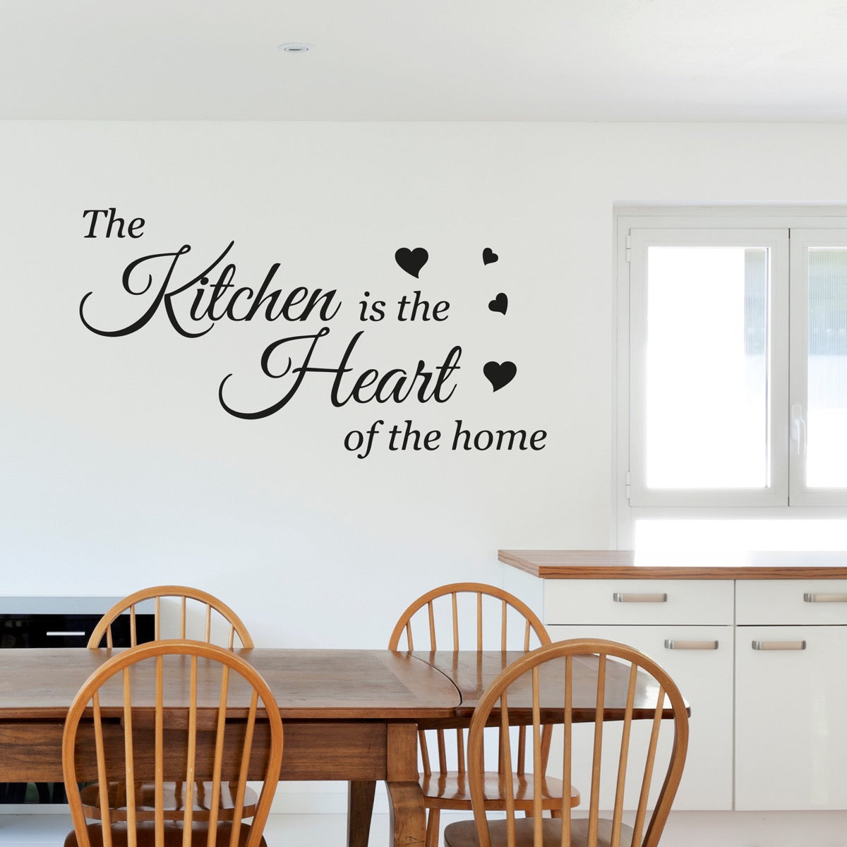 Kitchen Heart of The Home Wall Sticker Art Home Decal Mural – www ...