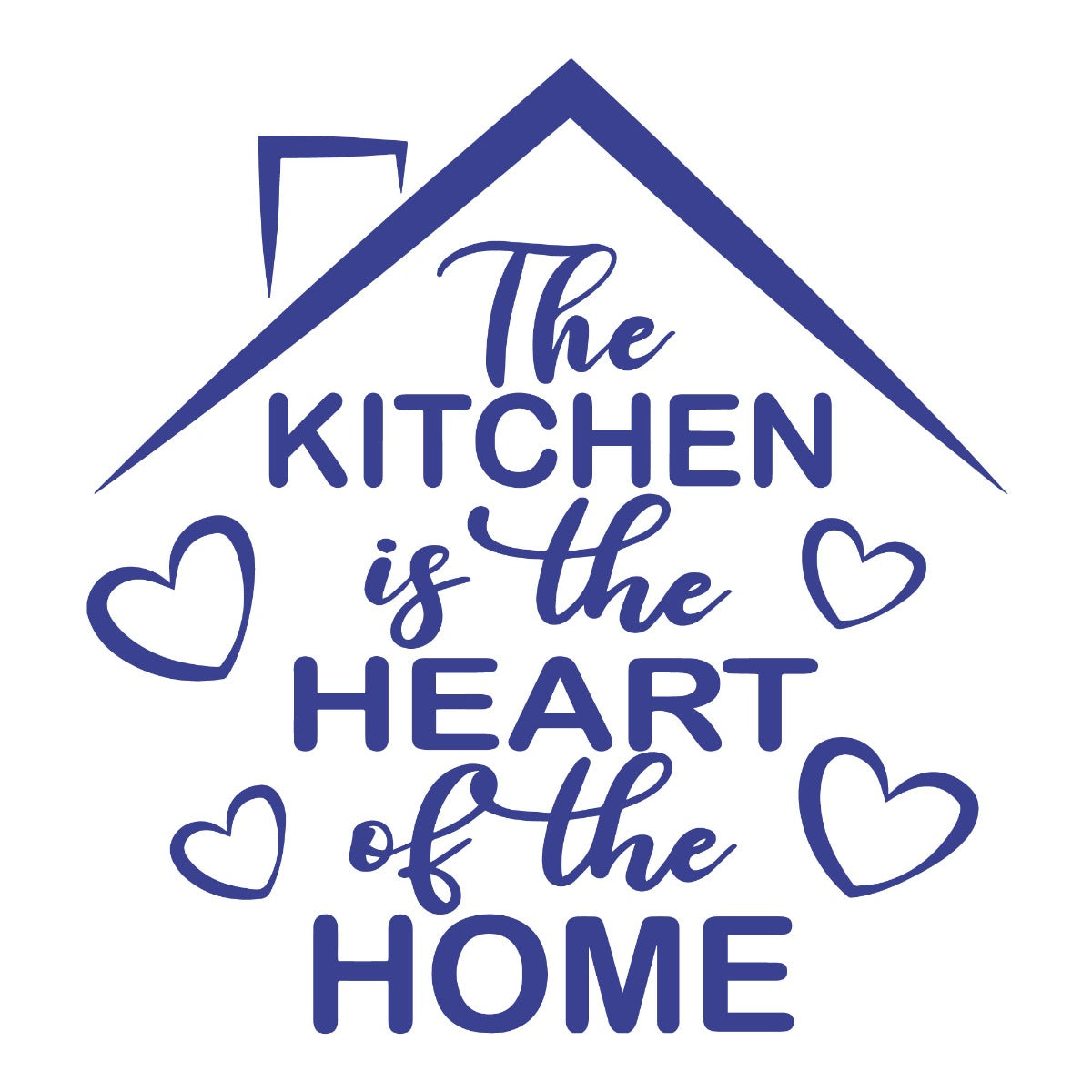 Kitchen Wall Sticker - Roof Heart of the Home