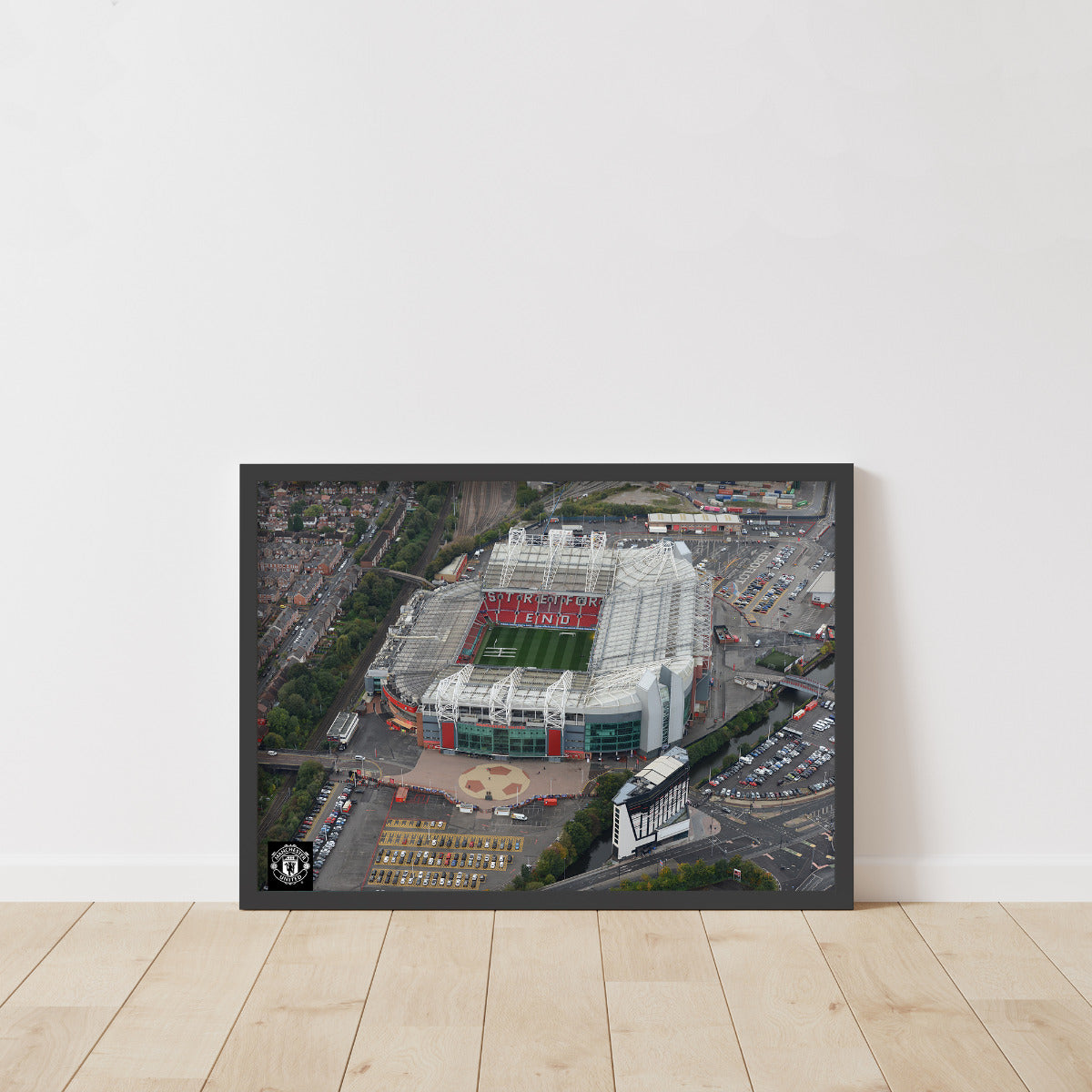 Manchester United Print - Aerial View Design