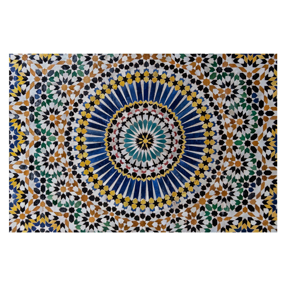 Mandala Wall Mural - Mandala Geometric Pattern Full Wall Mural