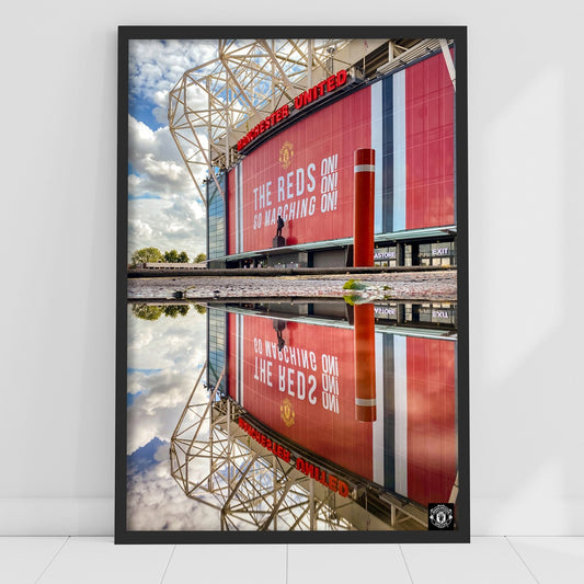 Manchester United Print - Marching On Forecourt
