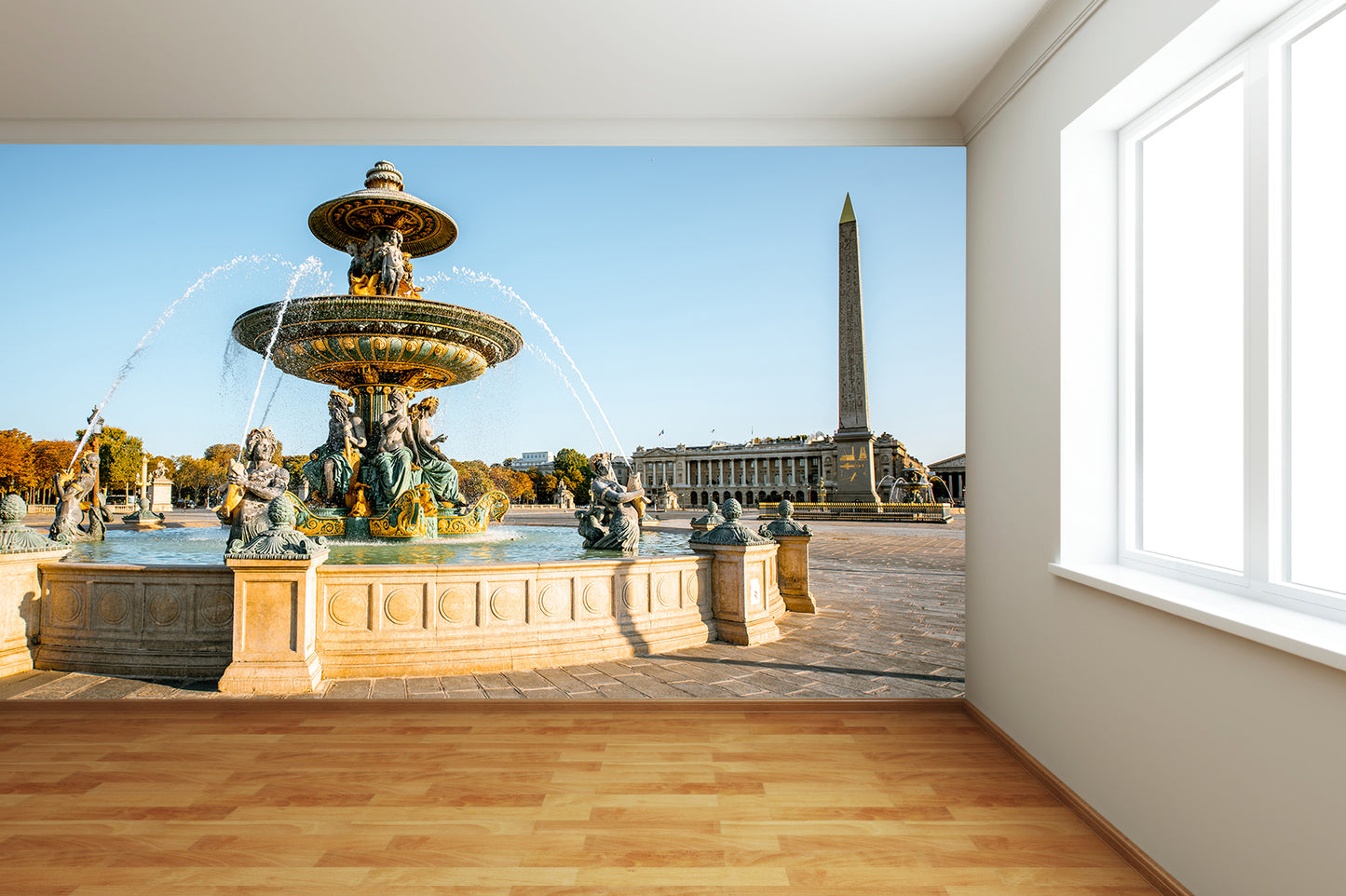 Maritime Fountain, Paris Wall Mural